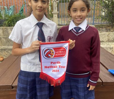 Recognition of participation in the 2024 Perth Netball Tour for Singapore Netball Academy